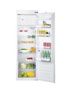 Hotpoint Hsz1801Aa 177Cm High 55Cm Wide Integrated Upright Fridge With Ice Box